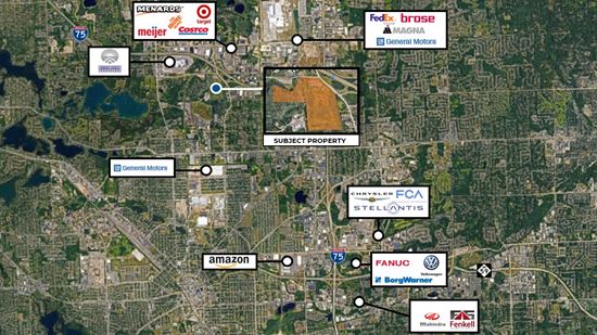 Expansive Industrial or Retail Land Site
