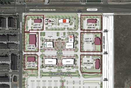 Retail space for Rent at Green Valley Ranch Blvd and Pena - SWC in Denver