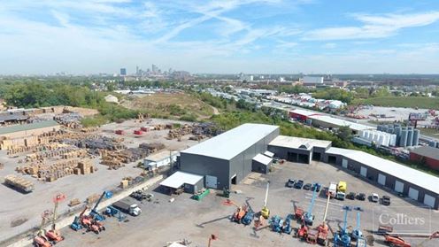 Crane-served ±22,681 SF industrial space for lease in Indianapolis with 40-ton bridge crane