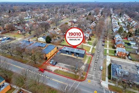 Retail space for Sale at 19010 Schoolcraft Road in Detroit