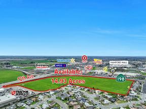 Commercial Retail Parcel Available Off HWY-198 in Hanford, CA