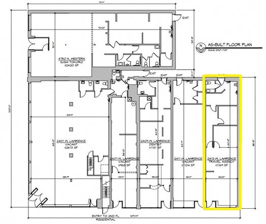 Lincoln Square | 1,169 SF Inline Retail Space For Lease