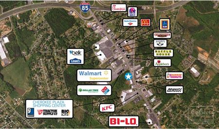 ±6,000 SF of Proposed Retail Space in Gaffney - Gaffney