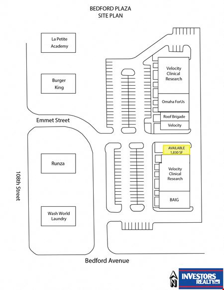Office space for Rent at 3315-45 N 107th Street in Omaha