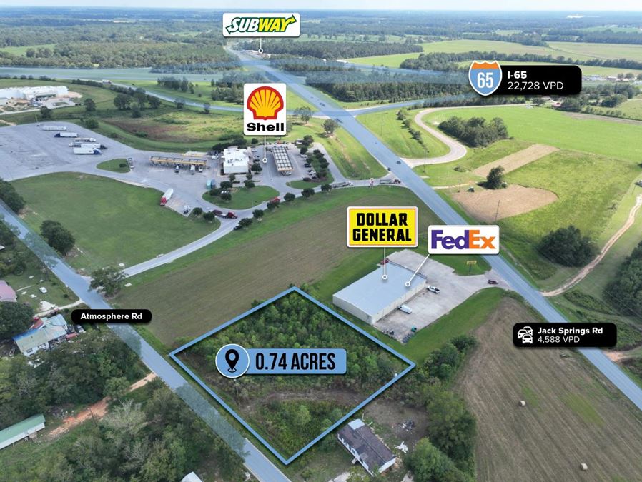 $1 Auction – Dollar General Adjacent Parcel | Florida/Alabama State Line Nearby