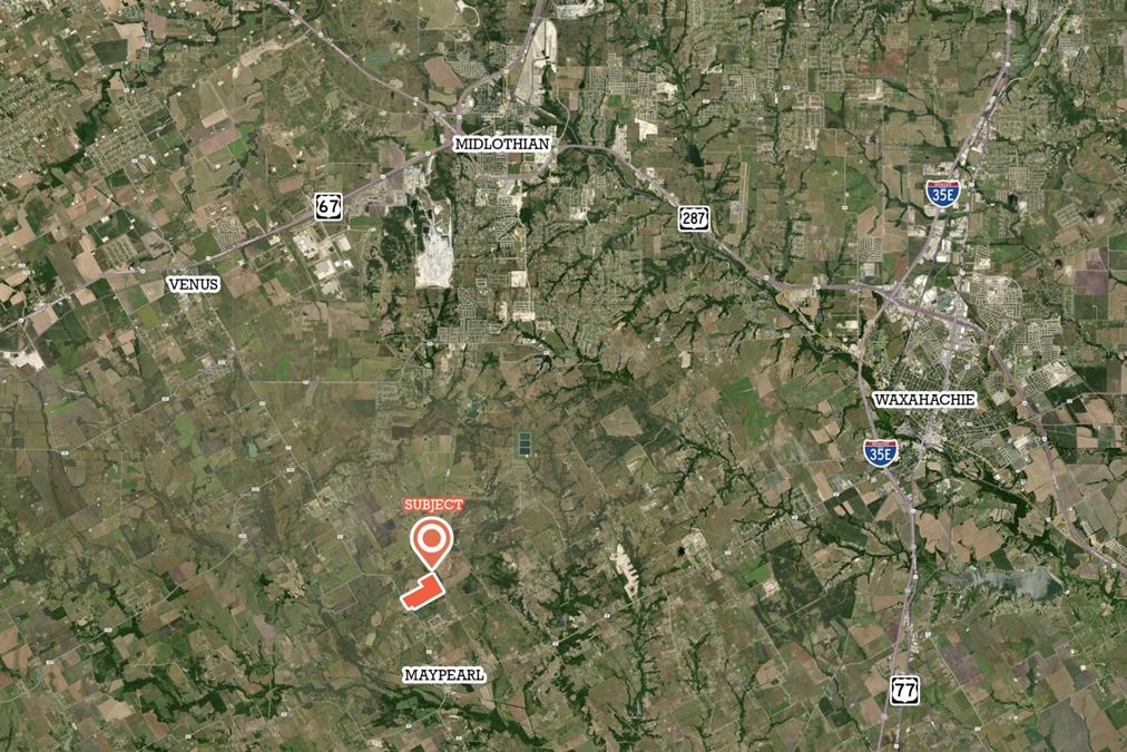 135.87± Acres of Land, Maypearl, TX