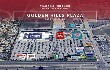 Retail space for Rent at State Highway 46 & Golden Hill Rd NWC in Paso Robles