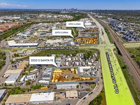 2990 & 3070 S Lipan St, 3223 S Santa Fe Dr