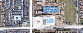 Retail Pad for Ground Lease Build-to-Suite or Sale