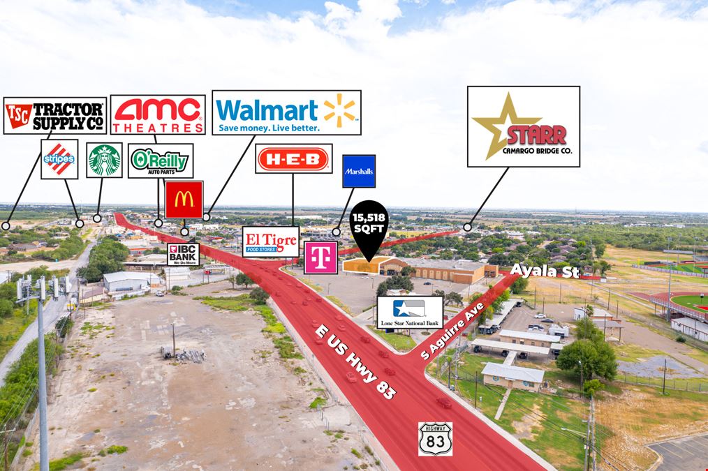 15,518 SF RETAIL SPACE