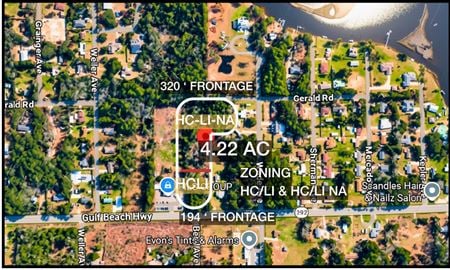 VacantLand space for Sale at 8939 Gulf Beach Hwy. in Pensacola