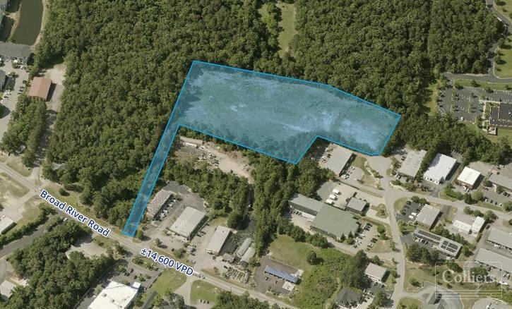 ±6.25-Acre Industrial Development Site on Broad River Road | Irmo, SC