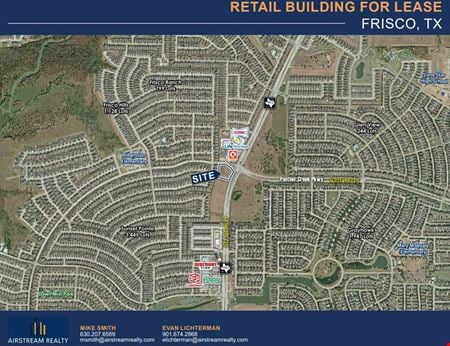 Retail space for Rent at SWQ Panther Creek Pkwy & Fm 423 in Frisco