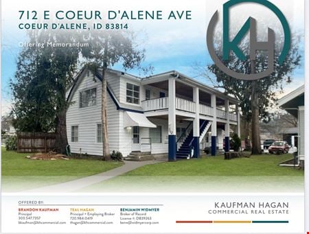 Photo of commercial space at 712 E Coeur d' Alene Ave in Coeur d'Alene