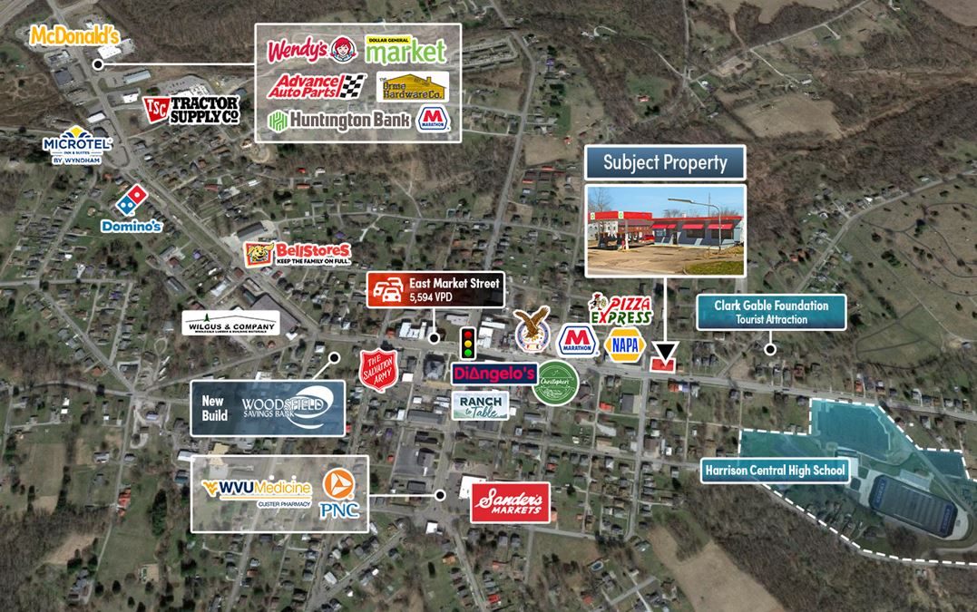 STARTING BID $1 | REIT SALE | FORMER GAS STATION/C-STORE | 1,292 SF | 0.25 AC