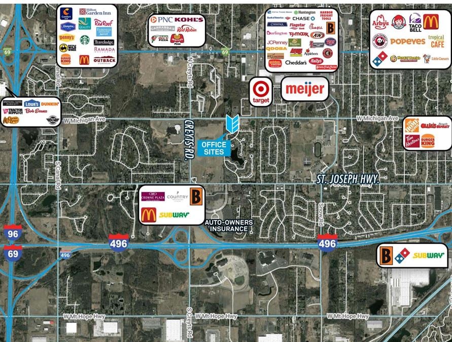 Office Lots (29 & 30), Cherbourg Dr & Michigan Ave