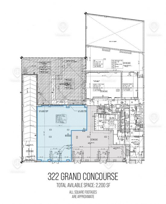 1,100 SF | 322 Grand Concourse | New Development Retail Space for Lease