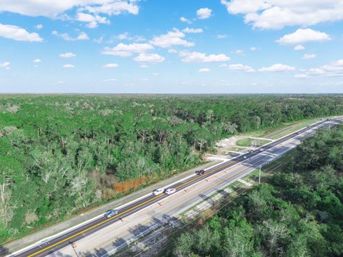 US Highway 98 Frontage Land