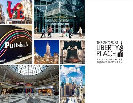 Retail space for Rent at 1625 Chestnut Street in Philadelphia