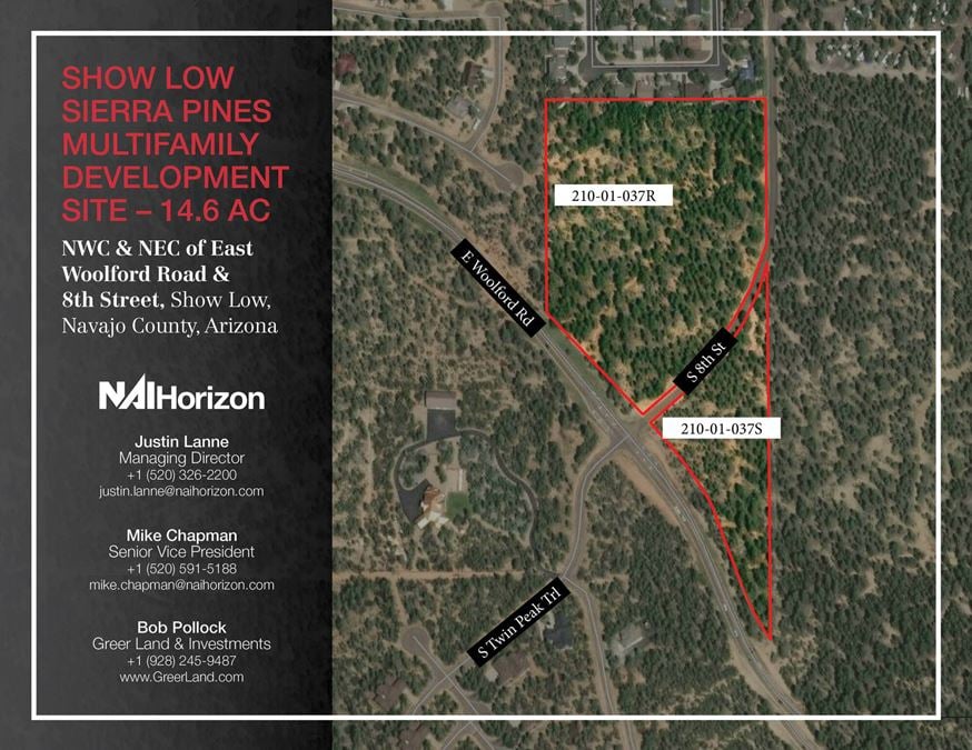 Sierra Pines Multifamily Development Site