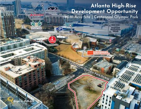 VacantLand space for Sale at 355 Centennial Olympic Park Drive in Atlanta