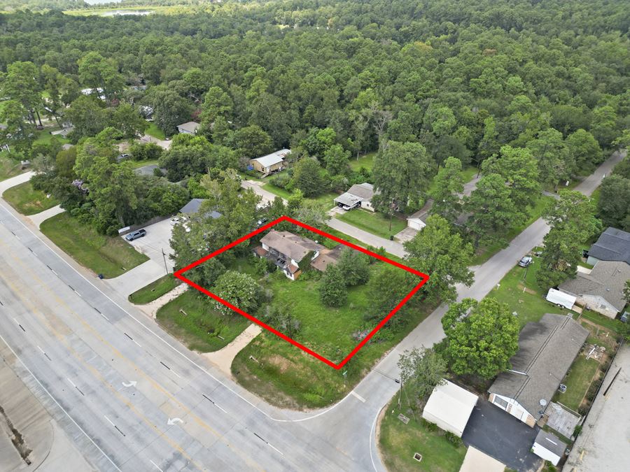 FOR LEASE: Retail / QSR Pad site / Build to Suit in Thriving Willis Area