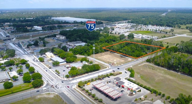 4.23 Commercial Acres Near I-75 in Ocala