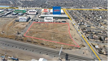 VacantLand space for Sale at 46th just East of Washington in Amarillo