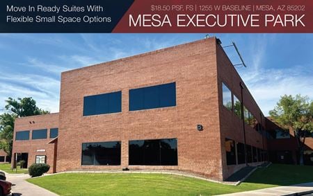 Office space for Rent at 1255 W Baseline Rd in Mesa