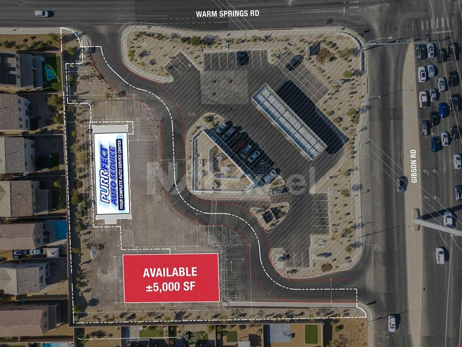 SWC Gibson Rd & Warm Springs Rd
