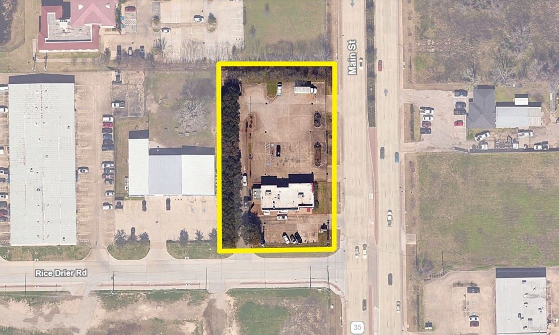 Ground Lease INvestment at 1722 N Main, Pearland