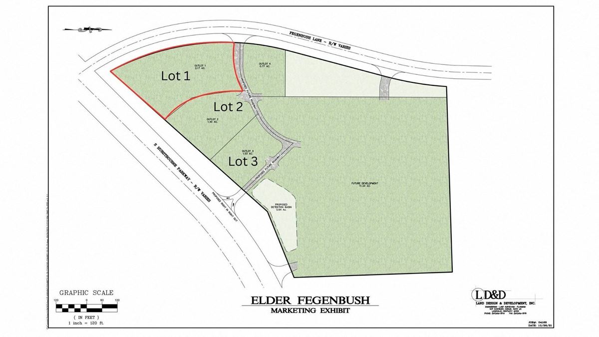 Lot # 1 (2.17) Acre Retail Site - Corner - Hurstbourne Pkwy Frontage