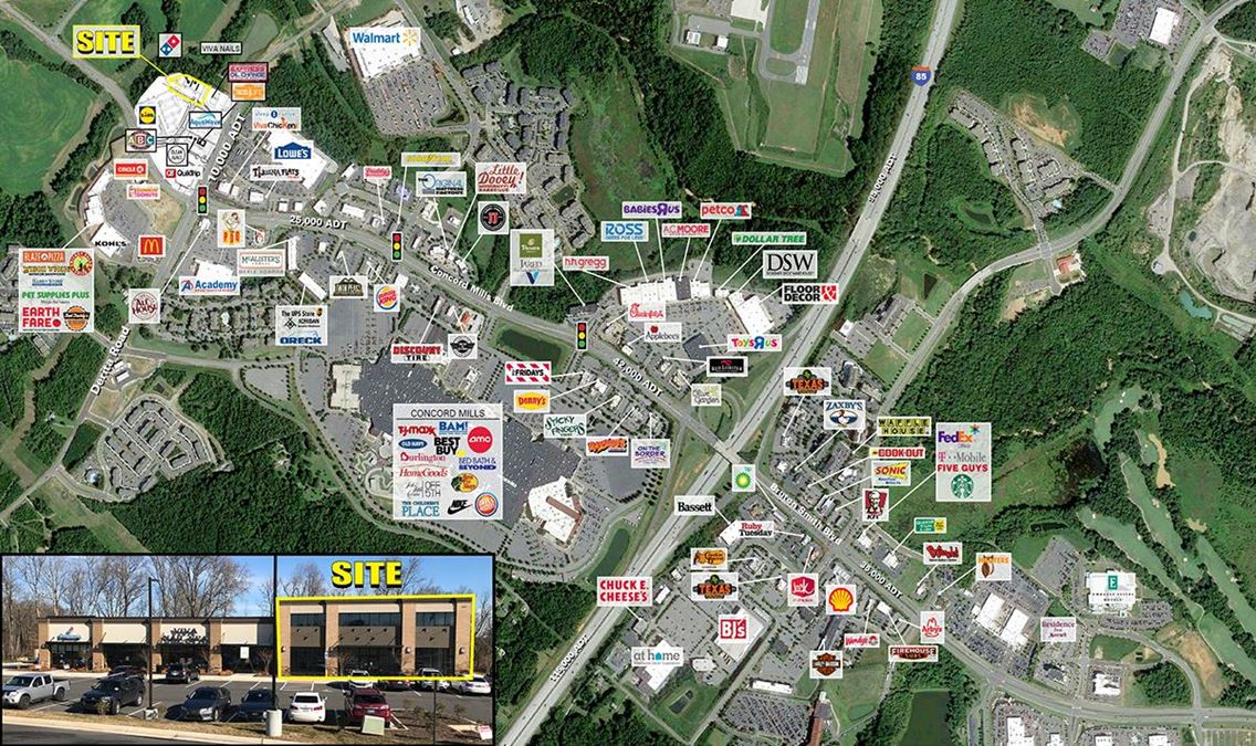 Concord Mills Christenbury Parkway & Derita Rd, Charlotte, NC