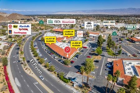 Retail space for Rent at 72608-72624 El Paseo in Palm Desert