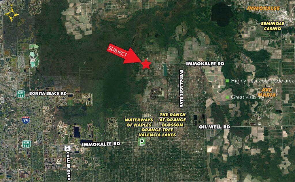 18673 Immokalee Road, Naples, FL Land Building