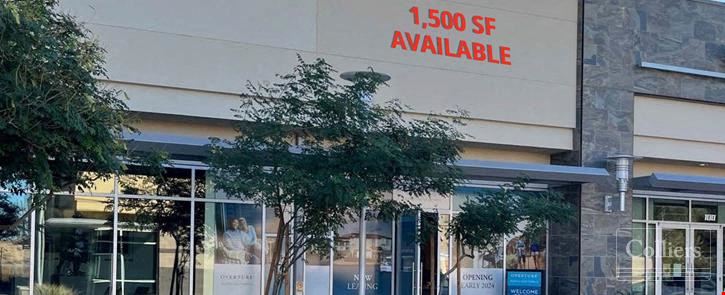 Retail Spaces for Lease in North Scottsdale