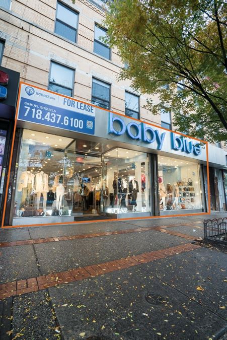 2,800 - 5,600 SF | 56-34 Myrtle Ave | Divisible Retail Space for Lease