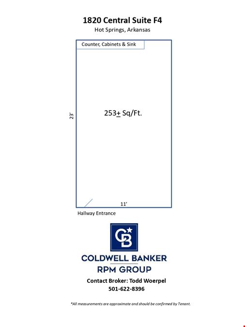 1820 Central Avenue, Suite F4, Hot Springs, AR 71913