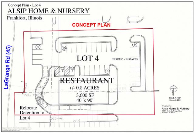 VacantLand space for Sale at 20555 S. LaGrange Rd. in Frankfort