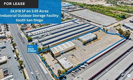 Industrial space for Rent at 2365 Main St in Chula Vista