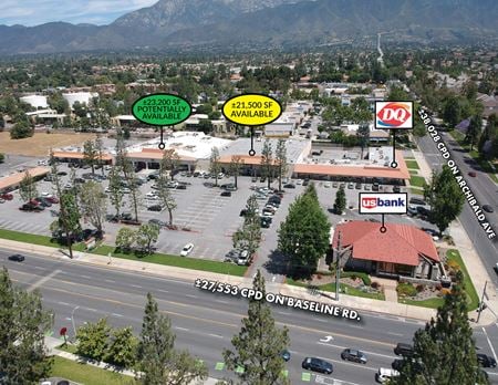 Retail space for Rent at 9650 Baseline Road in Rancho Cucamonga