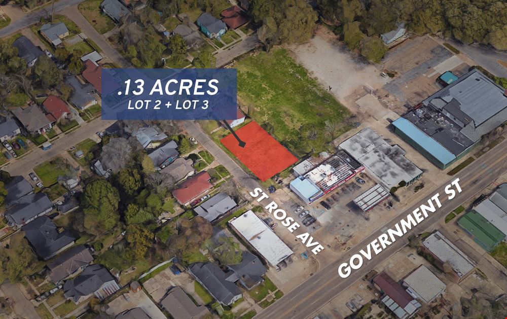 Two Lots Near Government Street Mid City