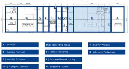Retail space for Rent at 1830 172nd in Grand Haven