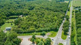 Corner of Route 3 Plank Road and Brock Road