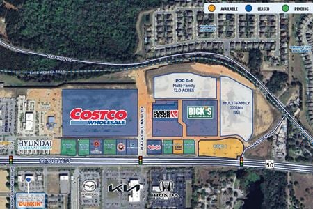 Photo of commercial space at Costco Outparcels - W SR 50/ Plaza Collina in Clermont