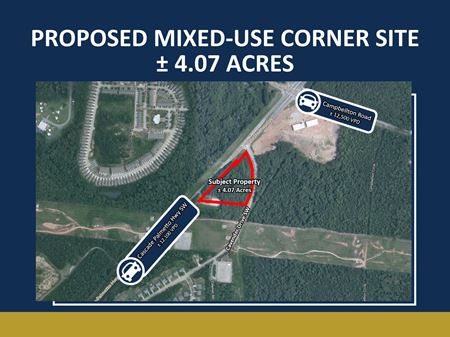 Proposed Mixed-Use Corner Site | ± 4.07 Acres - South Fulton