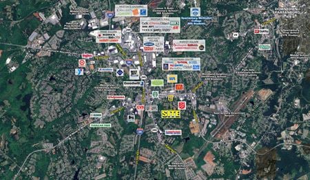 Photo of commercial space at John B White Sr Blvd & Hidden Hill Road in Spartanburg