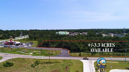 VacantLand space for Rent at Airport Blvd and Snow Rd in Mobile