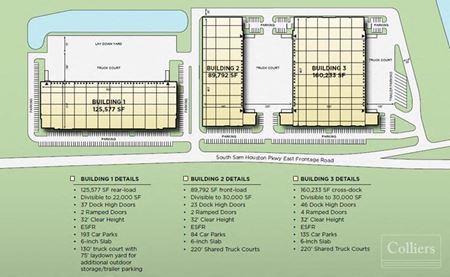 Industrial space for Rent at 6339 S Sam Houston Pkwy E in Houston