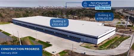 Industrial space for Rent at 54A Distribution Drive in Port Wentworth